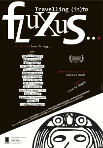 Travelling (in)to Fluxus Italian poster