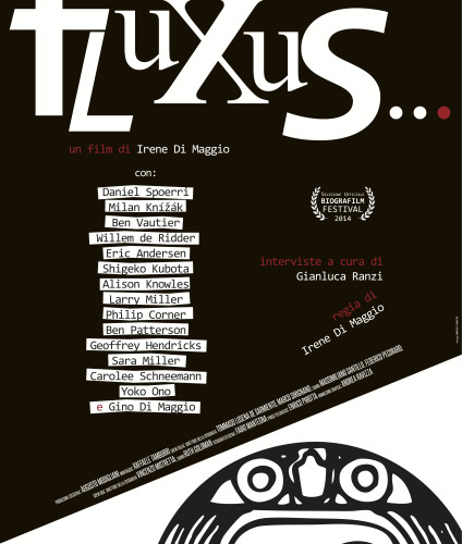 Travelling (in)to Fluxus Italian poster